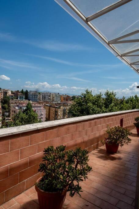 Attico Per Quattro Persone Sulla Nomentana, Wi-Fi, Aria Condizionata Leilighet Roma Eksteriør bilde